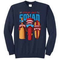 4th Of July Squad Tall Sweatshirt