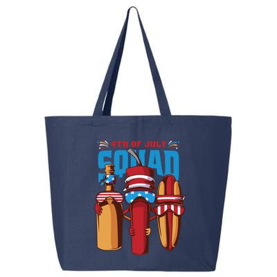 4th Of July Squad 25L Jumbo Tote