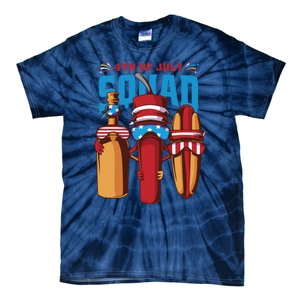 4th Of July Squad Tie-Dye T-Shirt