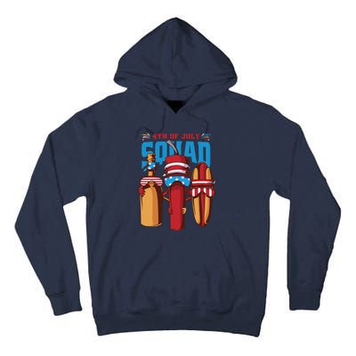 4th Of July Squad Tall Hoodie