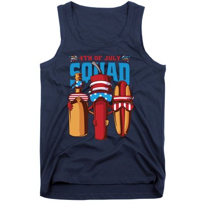 4th Of July Squad Tank Top