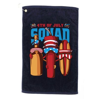 4th Of July Squad Golf Towel