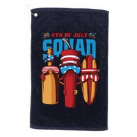 4th Of July Squad Golf Towel