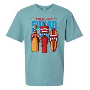 4th Of July Squad Sueded Cloud Jersey T-Shirt