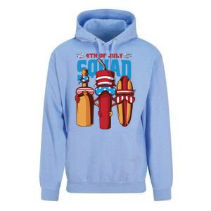 4th Of July Squad Unisex Surf Hoodie