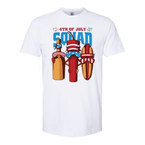 4th Of July Squad Softstyle CVC T-Shirt