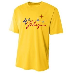 4th Of July Celebration Cute Performance Sprint T-Shirt