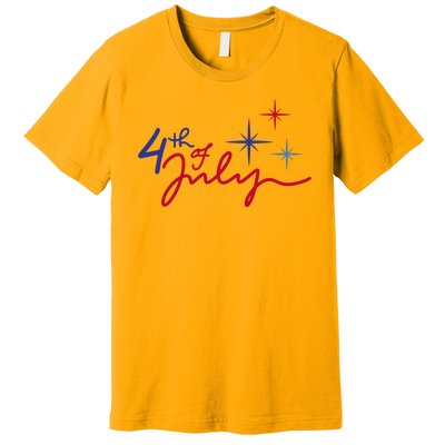 4th Of July Celebration Cute Premium T-Shirt