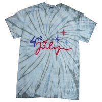 4th Of July Celebration Cute Tie-Dye T-Shirt