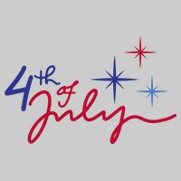 4th Of July Celebration Cute Tie-Dye T-Shirt