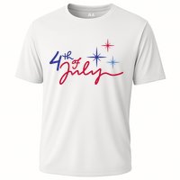 4th Of July Celebration Cute Cooling Performance Crew T-Shirt