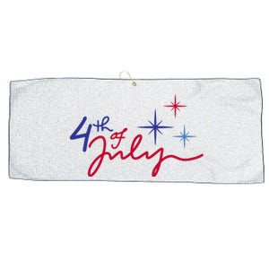 4th Of July Celebration Cute Large Microfiber Waffle Golf Towel