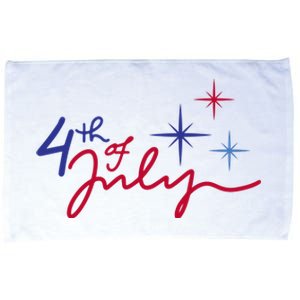 4th Of July Celebration Cute Microfiber Hand Towel