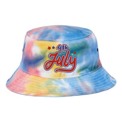 4th Of July Holiday Celebration Tie Dye Newport Bucket Hat