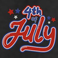 4th Of July Holiday Celebration 7 Panel Mesh Trucker Snapback Hat