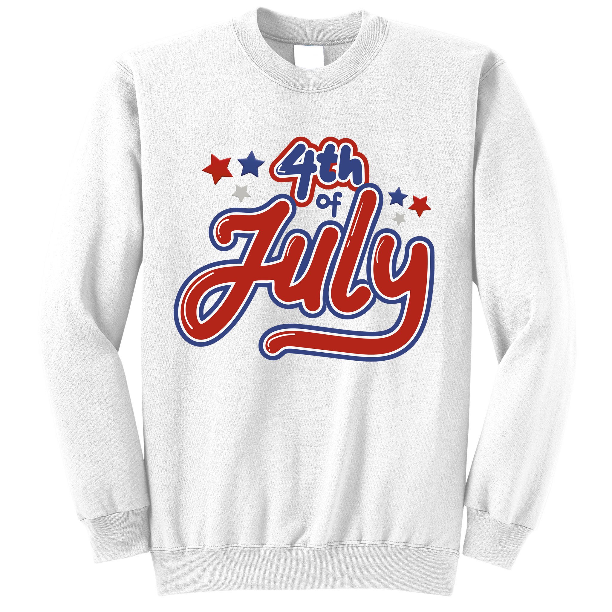 4th Of July Holiday Celebration Sweatshirt