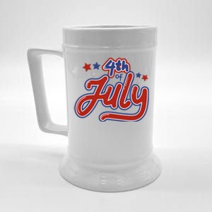 4th Of July Holiday Celebration Beer Stein