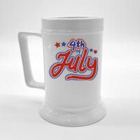 4th Of July Holiday Celebration Beer Stein