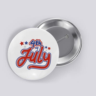 4th Of July Holiday Celebration Button