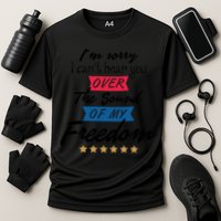 4th Of July Free Sound Of My Freedom Cooling Performance Crew T-Shirt