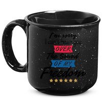 4th Of July Free Sound Of My Freedom 15oz Campfire Ceramic Mug