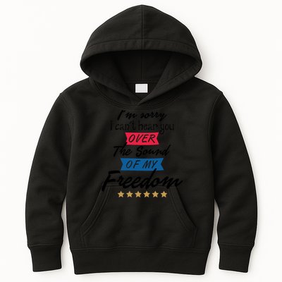 4th Of July Free Sound Of My Freedom Kids Hoodie
