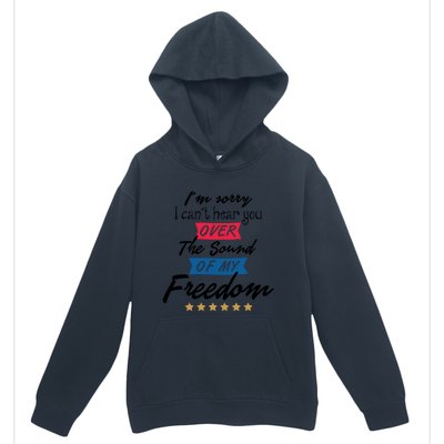 4th Of July Free Sound Of My Freedom Urban Pullover Hoodie