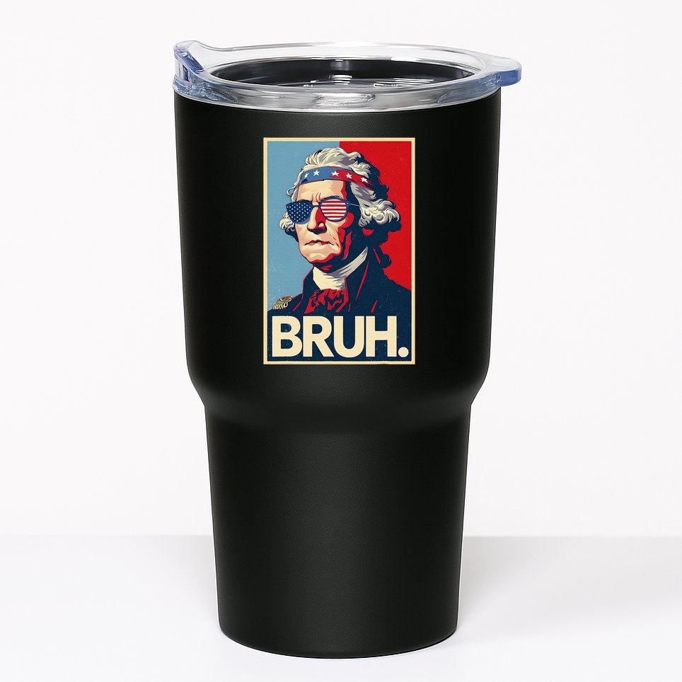 4th Of July 2025 George Washington Bruh Tumbler