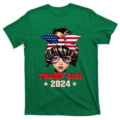 4th Of July Trump 45 47 Trump Girl 2024 T-Shirt