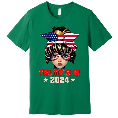 4th Of July Trump 45 47 Trump Girl 2024 Premium T-Shirt