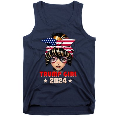 4th Of July Trump 45 47 Trump Girl 2024 Tank Top