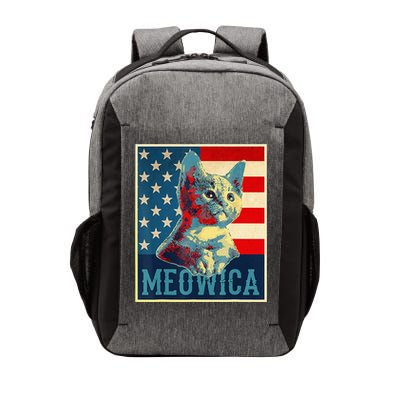 4th of July Meowica Kitty Cat Vector Backpack