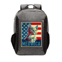 4th of July Meowica Kitty Cat Vector Backpack