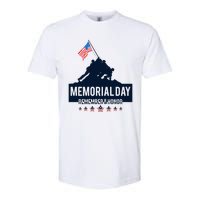 4th Of July Remember And Honor Memorial Day Gift For Veteran Softstyle CVC T-Shirt