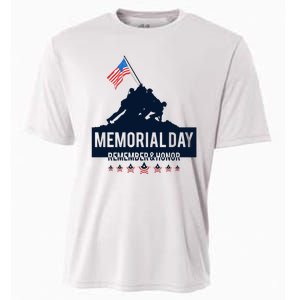 4th Of July Remember And Honor Memorial Day Gift For Veteran Cooling Performance Crew T-Shirt