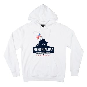 4th Of July Remember And Honor Memorial Day Gift For Veteran Hoodie