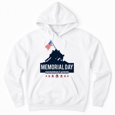 4th Of July Remember And Honor Memorial Day Gift For Veteran Hoodie