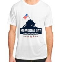 4th Of July Remember And Honor Memorial Day Gift For Veteran Adult ChromaSoft Performance T-Shirt