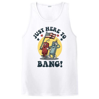 4th Of July Funny Adult Humor For Swinger American Couples PosiCharge Competitor Tank