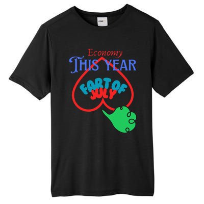 4th Of July Economy This Year Fart Of July Tall Fusion ChromaSoft Performance T-Shirt