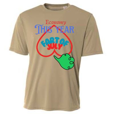 4th Of July Economy This Year Fart Of July Cooling Performance Crew T-Shirt