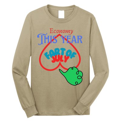 4th Of July Economy This Year Fart Of July Long Sleeve Shirt