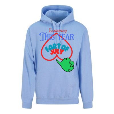 4th Of July Economy This Year Fart Of July Unisex Surf Hoodie