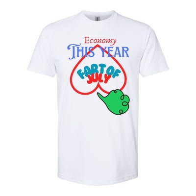 4th Of July Economy This Year Fart Of July Softstyle CVC T-Shirt