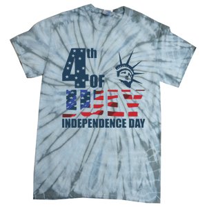 4th Of July Independence Day Tie-Dye T-Shirt