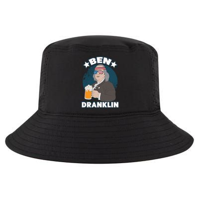 4th Of July Memorial Day Ben Drankin Benjamin Franklin Cute Gift Cool Comfort Performance Bucket Hat