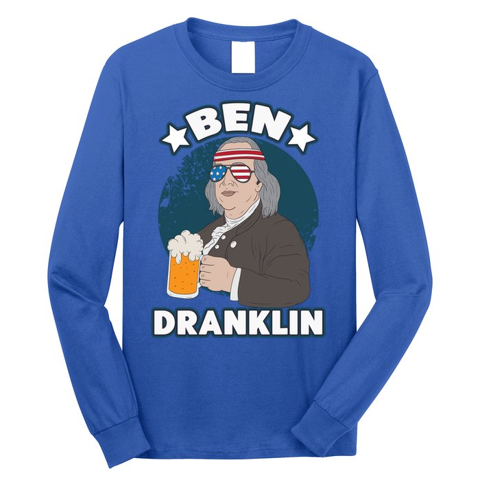 4th Of July Memorial Day Ben Drankin Benjamin Franklin Cute Gift Long Sleeve Shirt