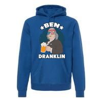 4th Of July Memorial Day Ben Drankin Benjamin Franklin Cute Gift Premium Hoodie