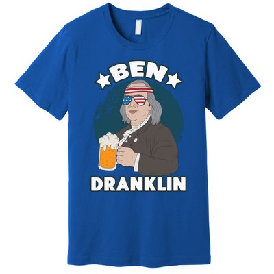 4th Of July Memorial Day Ben Drankin Benjamin Franklin Cute Gift Premium T-Shirt