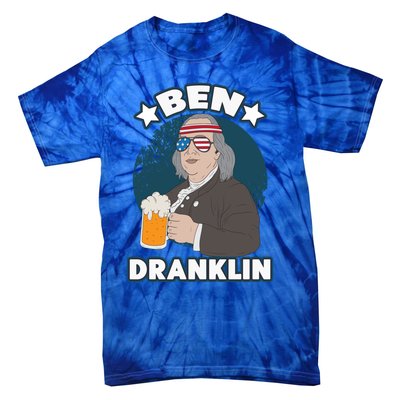 4th Of July Memorial Day Ben Drankin Benjamin Franklin Cute Gift Tie-Dye T-Shirt